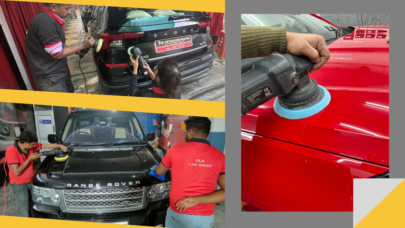 Car Rubbing Polish in South Delhi – Professional Doorstep Car Polishing by Door2Door Car Wash®