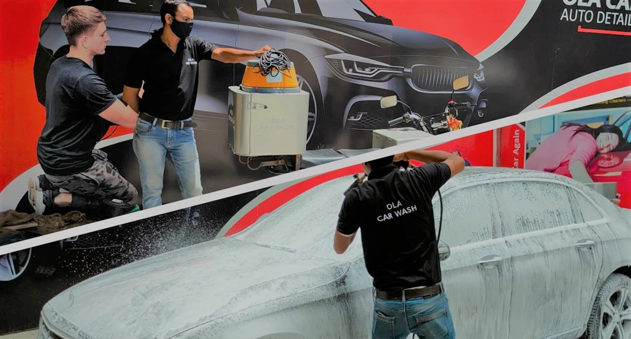 Foam Car Wash in Delhi – Door2Door Car Wash® Professional Car Cleaning