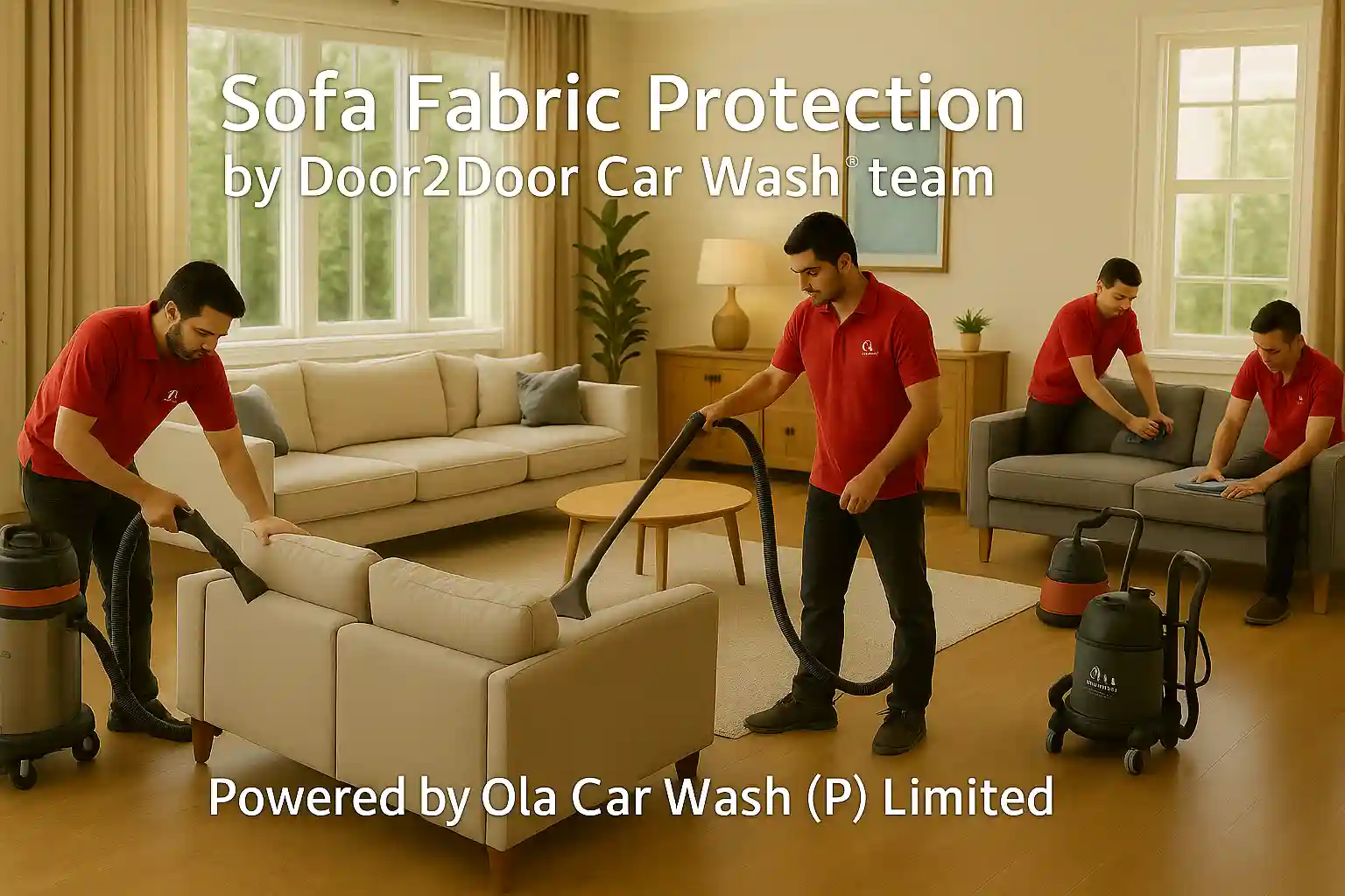 Transparent Sofa Upholstery Cleaning Prices in South Delhi - Door2Door Car Wash®