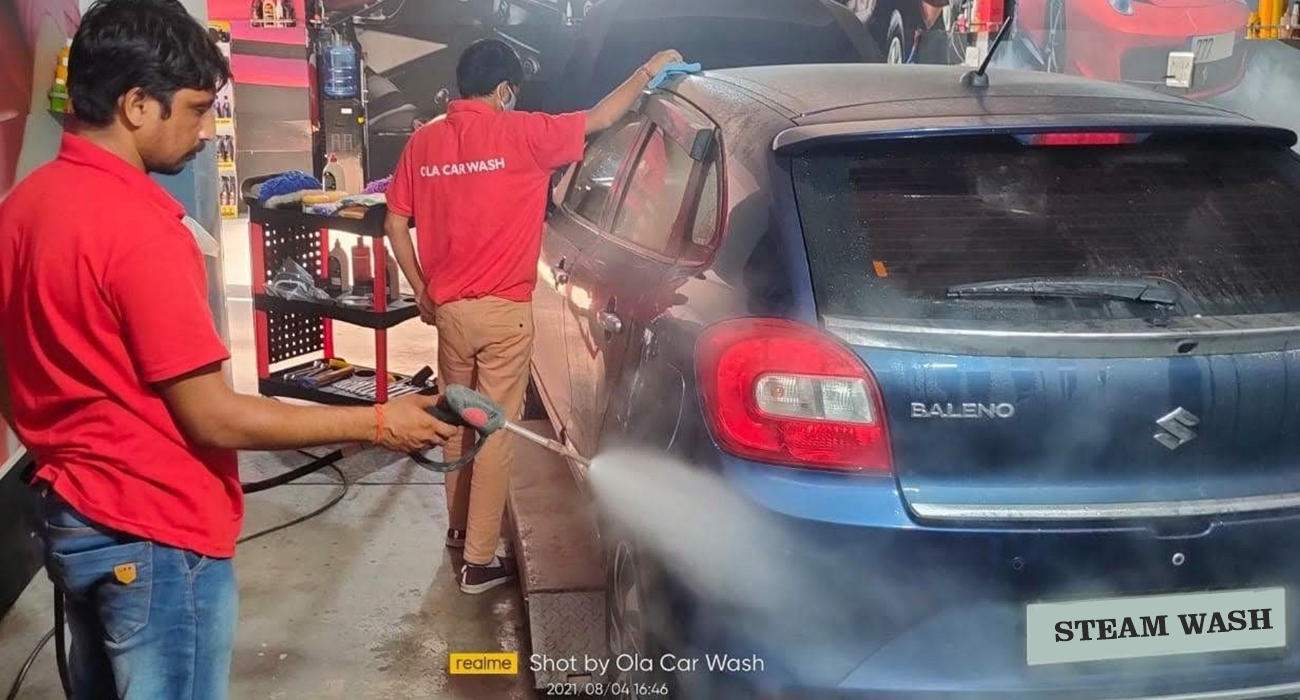 Steam Car Wash – Professional Cleaning by Door2Door Car Wash®