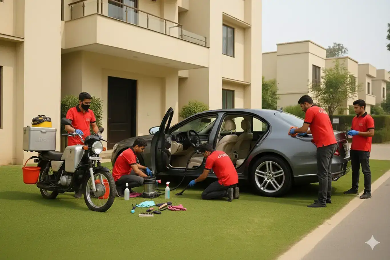 Car Interior Dry Cleaning Near Me in Delhi