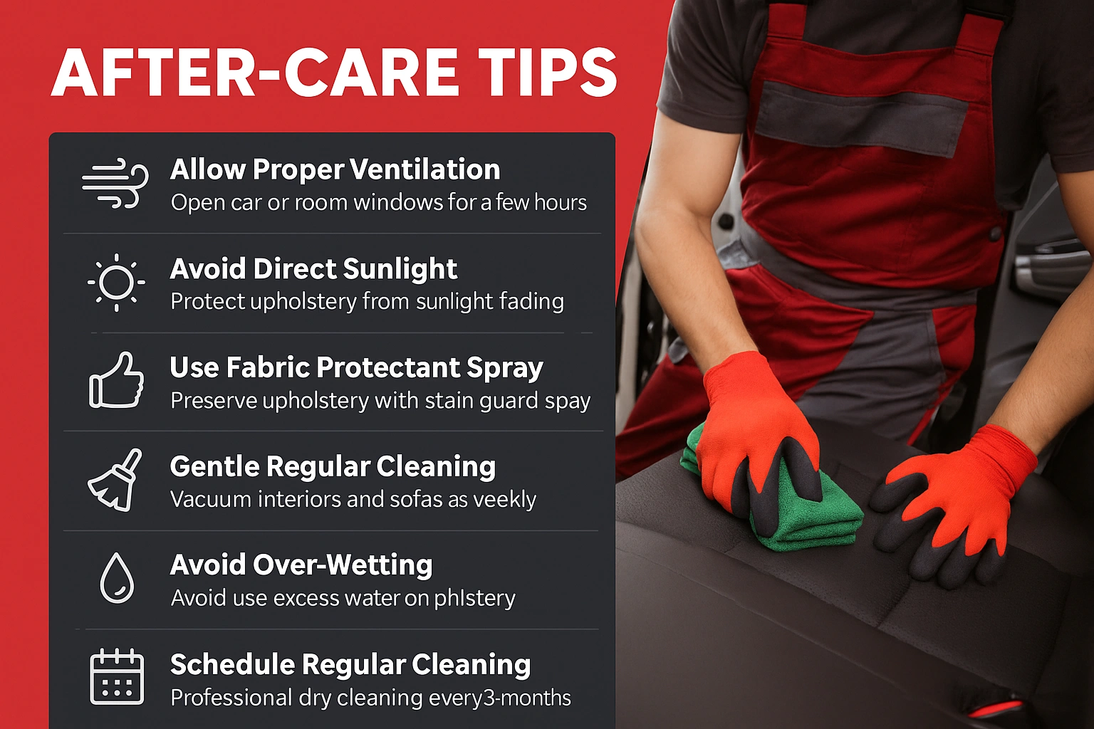 Dry Cleaning After Care Tips