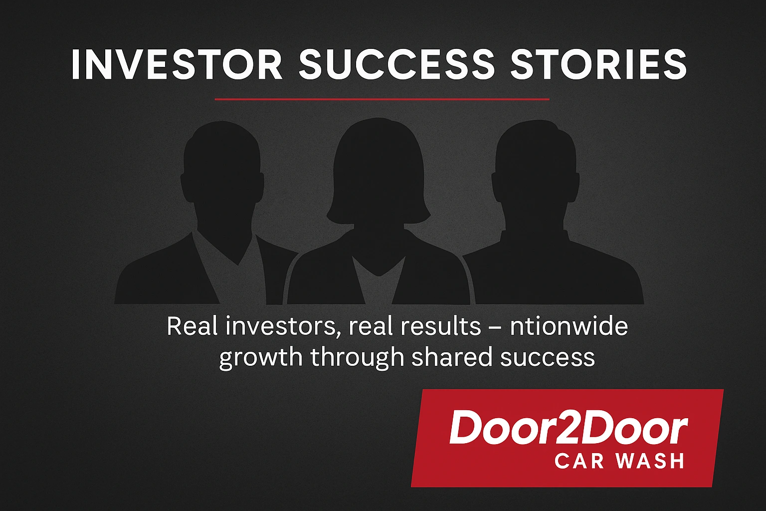Investor success stories Door2Door Car Wash