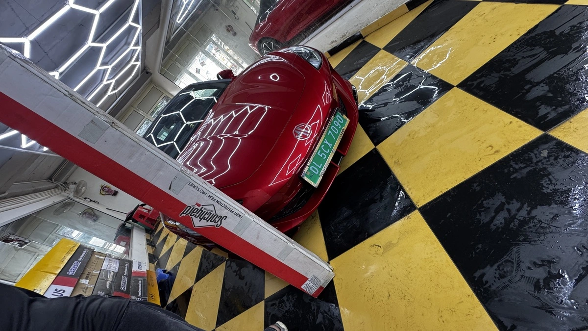 3M Paint Protection Film Installation on Car