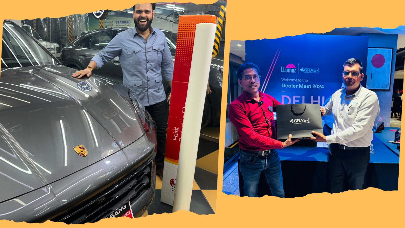 LLumar Paint Protection Film Car Application