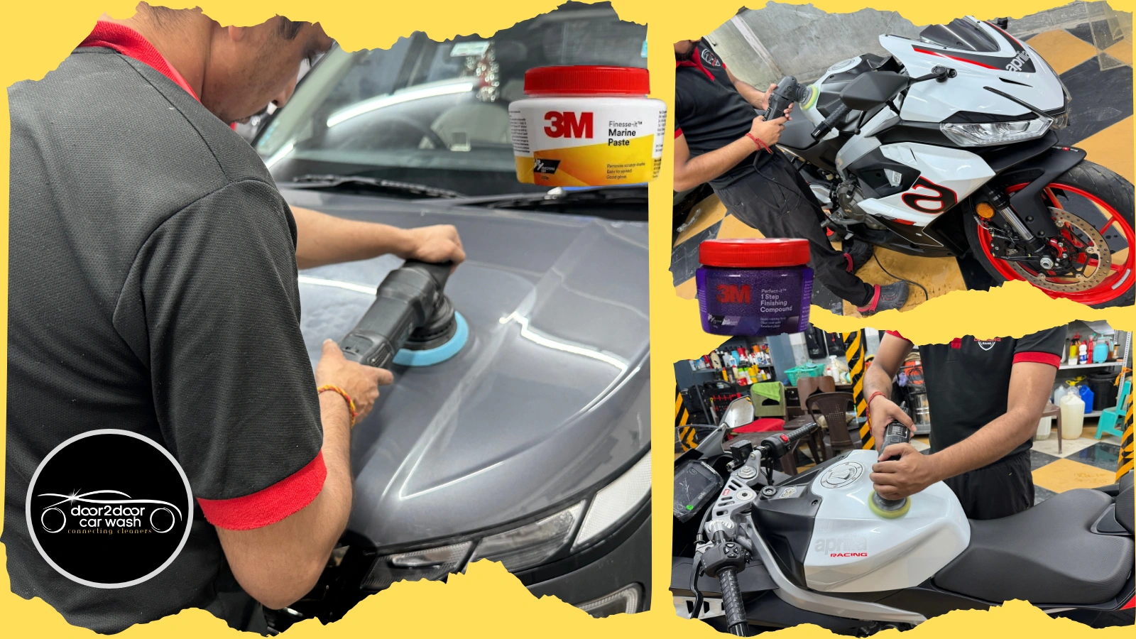 Doorstep Price List for Car 3M Rubbing Polish in Delhi, DELHI
