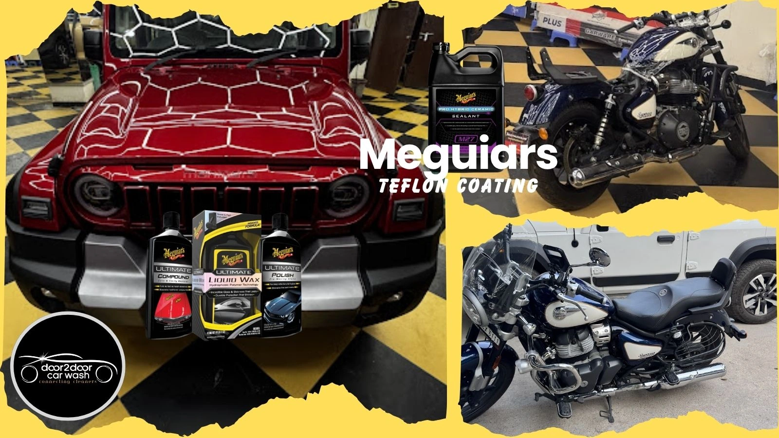 Doorstep Price List for Car Meguiars Teflon Coating in Delhi, DELHI