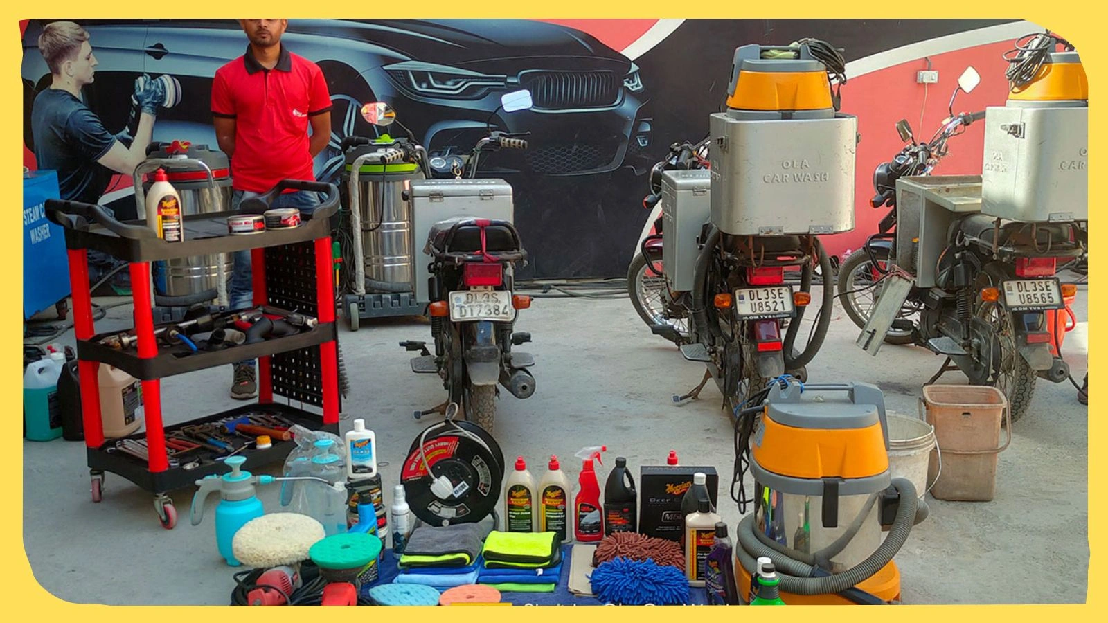 Car wash equipment Door2Door Car Wash