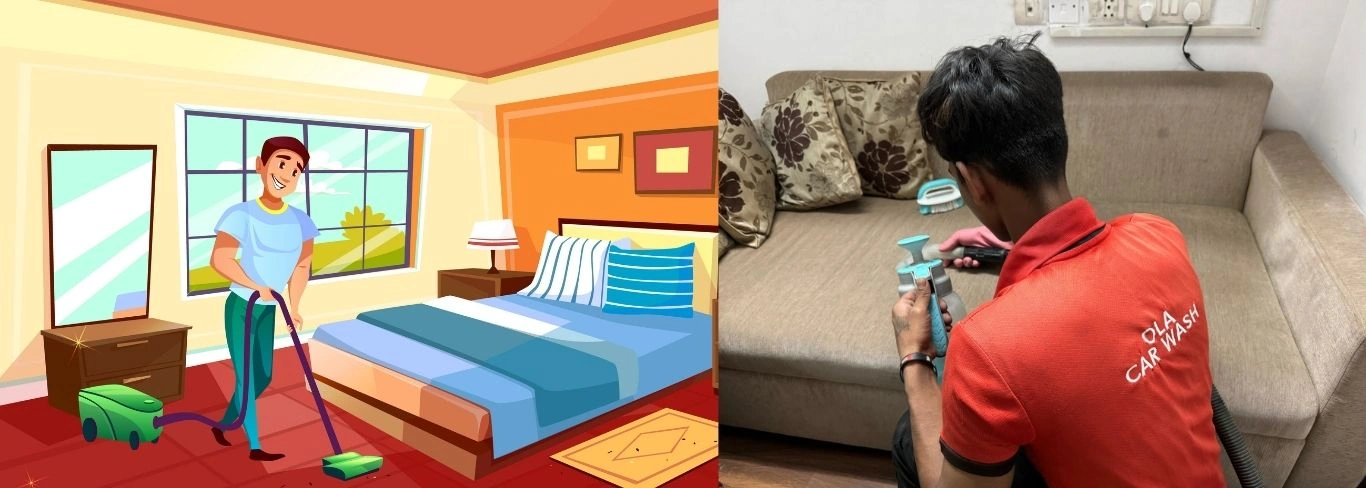 Expert sofa cleaning in DELHI