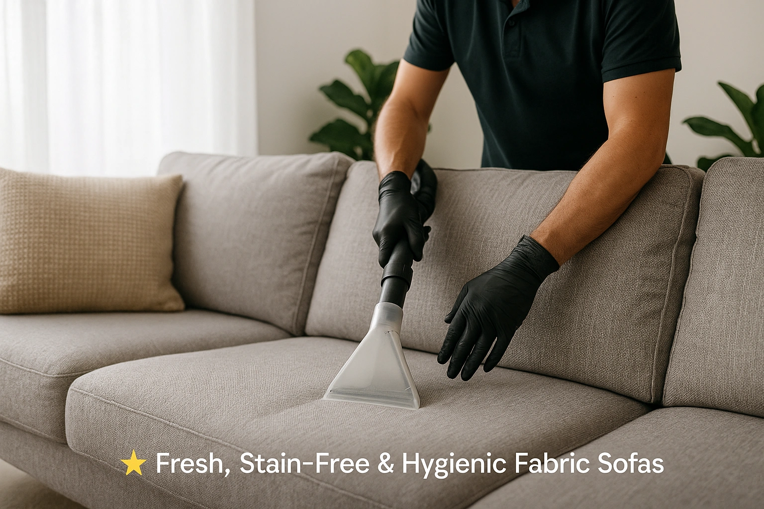 Fabric Sofa Cleaning in Delhi