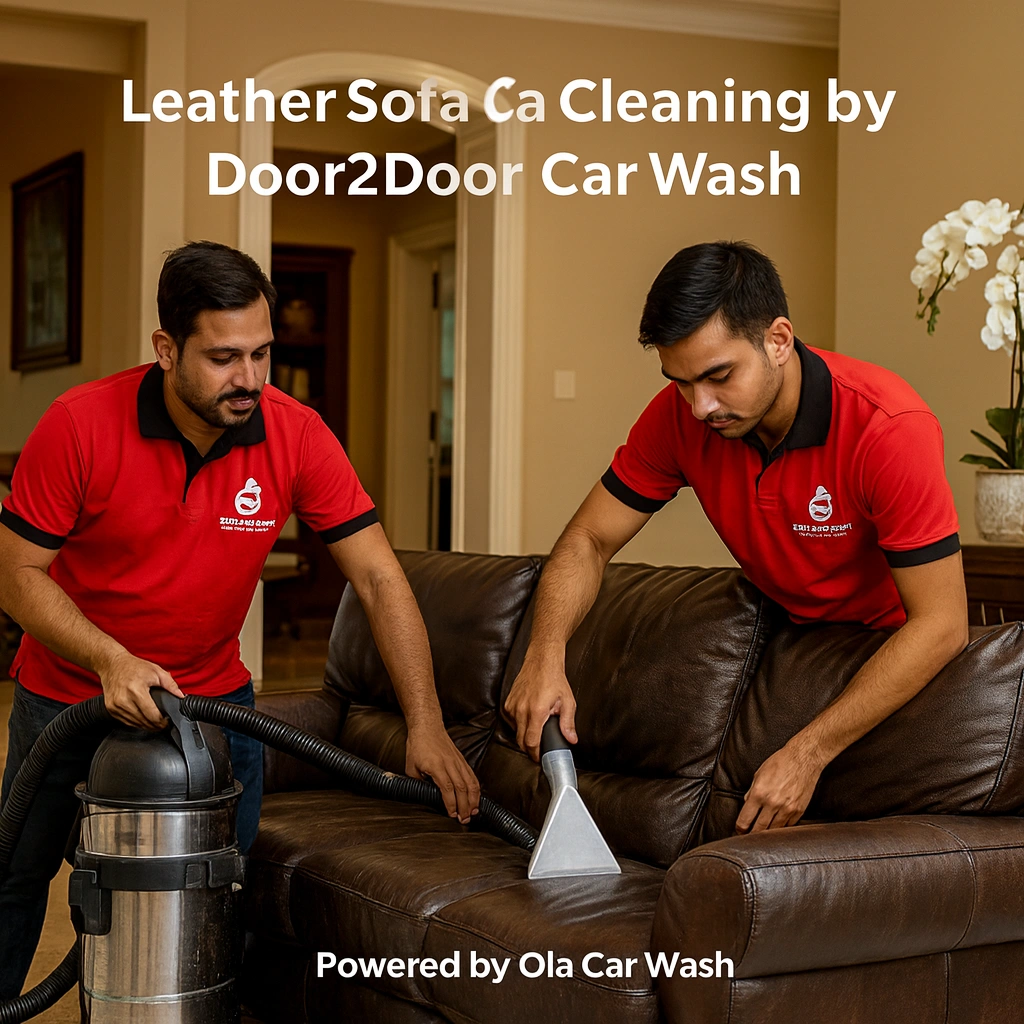 Leather Sofa Cleaning Service in South Delhi