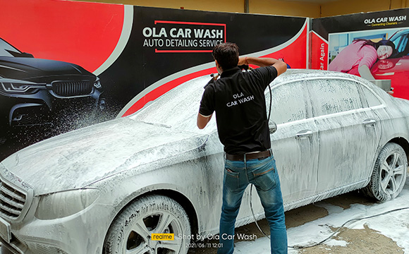 Steam Car Washer of Ola Car Wash