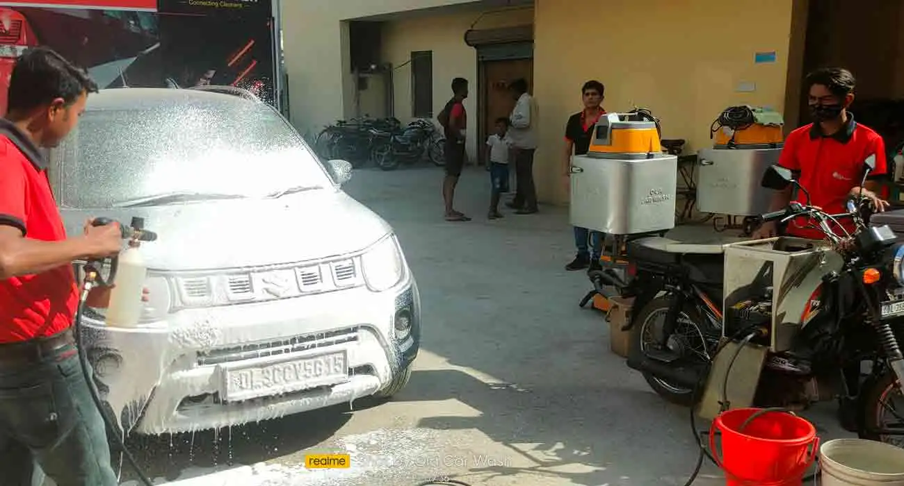 car foam wash in Delhi